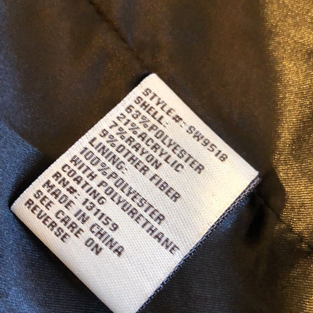 Sebby Collection long winter professional coat jacket - Picture 5 of 6